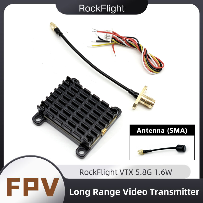 Drone Racing Transmitter - RockFlight TX663 VTX 5.8G 48CH PitMode25mW/200mW/1000mW/1600mW出力
