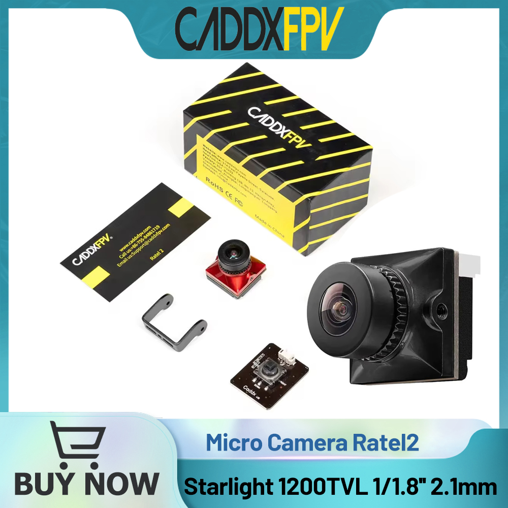CADDX マイクロ FPV カメラ Ratel 2 4.5 - Drone Racing Camera のレビューと価格