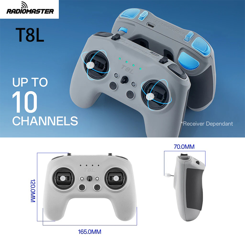 RadioMaster T8L ラジオコントローラー M2  - Drone Racing Transmitter のレビューと価格
