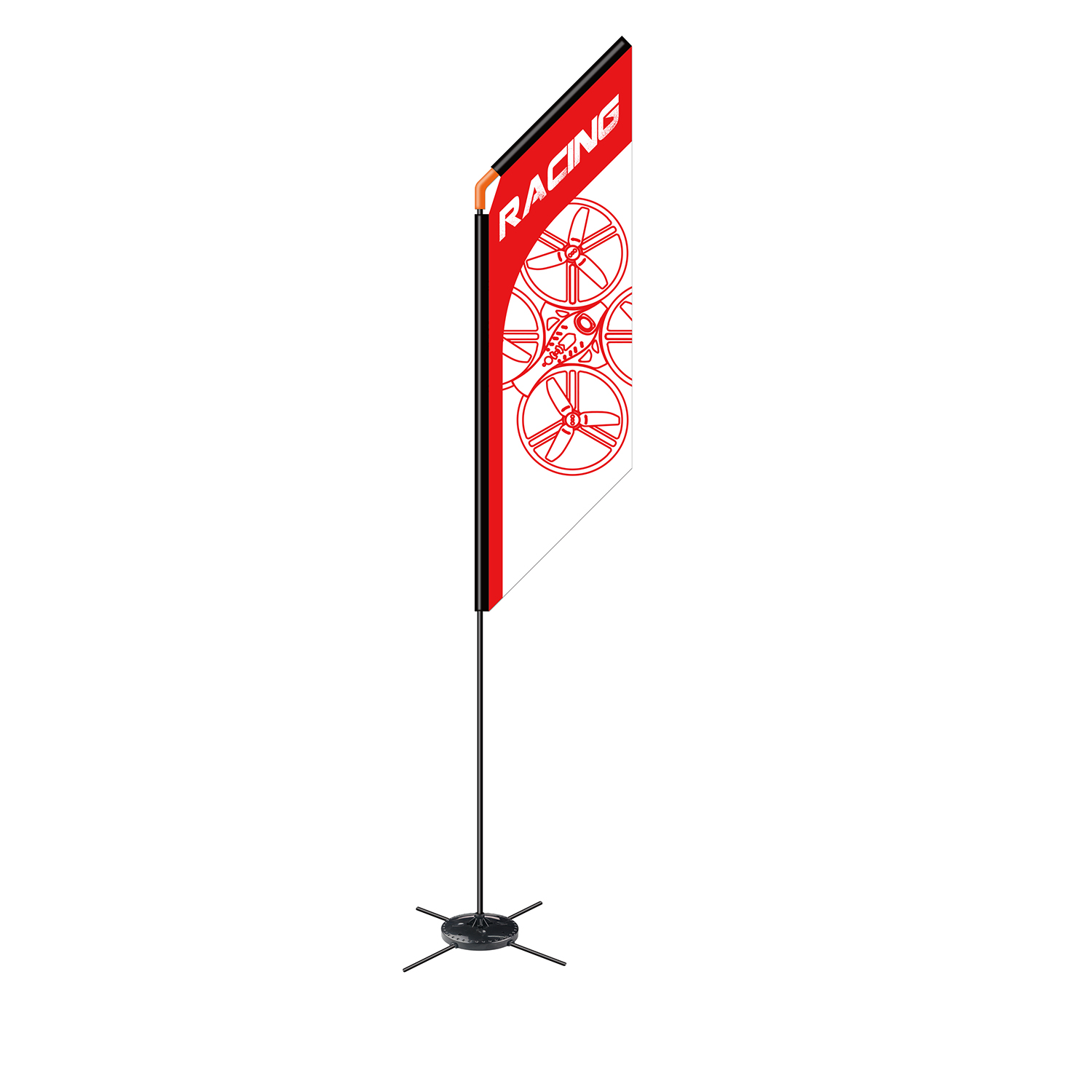 560mm FPVレーサーフラッグドローン クアッドホープ  - Drone Racing Gate のレビューと価格