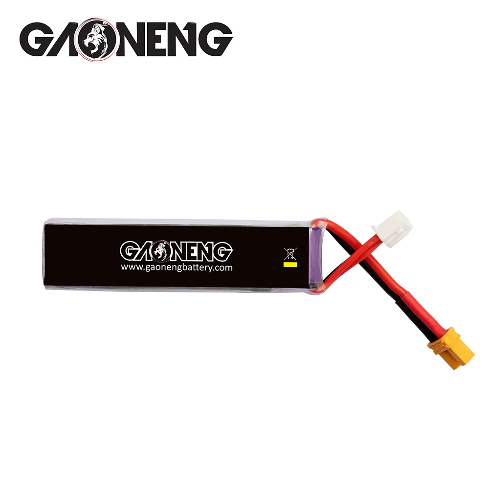 ガオネン GNB リポバッテリー 850mAh 2S 7.6 - Drone Racing Frame のレビューと価格