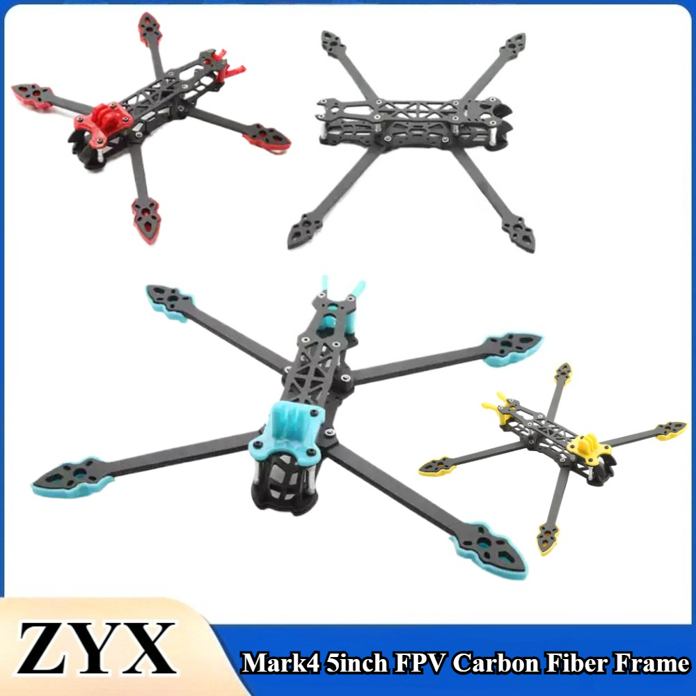1個/ロット Mark4 5インチ FPV カーボンファイバ - Drone Racing Frame のレビューと価格